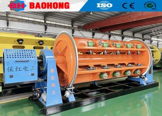 Stijve frame-type strandingmachine voor het vastlopen van ronde en sectorale kernen van stroomkabels
