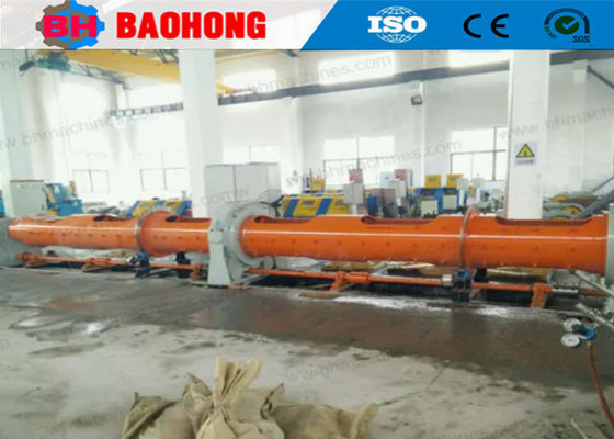 Het Tubulaire Type Wire&amp;Cable die van hoge snelheidskoper Machine met 200mm Spoel vastloopt