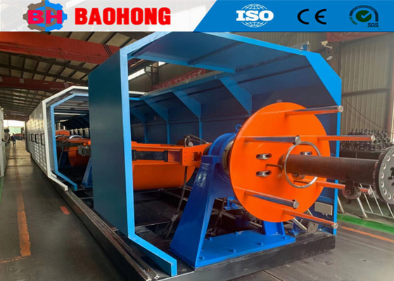 500mm Bobbin Skip Stranding Machine Copper Draad die Machine verdraaien