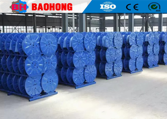 De golf van de Spoelbobbin stranding machine for pipes van de Staalkabel Enige Laag