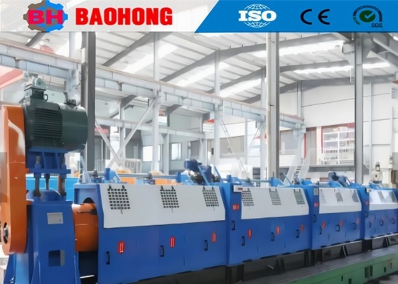 Elektrische buisstrengmachine 400 mm voor Cu Al-staaldraden