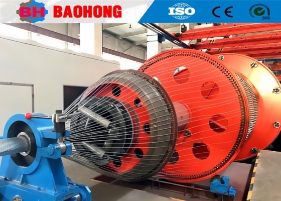 75kw Staalkabel Armouring Machine Wire Stranding Machine
