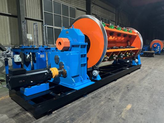 Draad- en kabelbereidingsmachine: 500/6+12 Rigide strengoplossing-Efficiëntie en precisie voor multi-streng kabelproductie