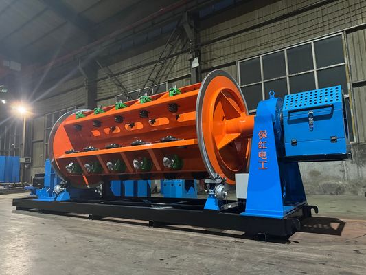 Stijgelt type strengmachine voor aluminium draad en kabel
