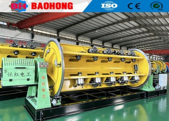 Stijve frame-type strandingmachine voor het vastlopen van ronde en sectorale kernen van stroomkabels