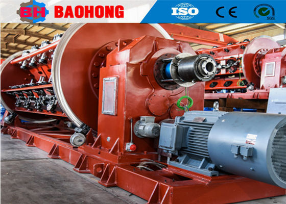 Draad en Kabel het Stijve type die van Vloerlading Machine met 710mm Spoel vastlopen