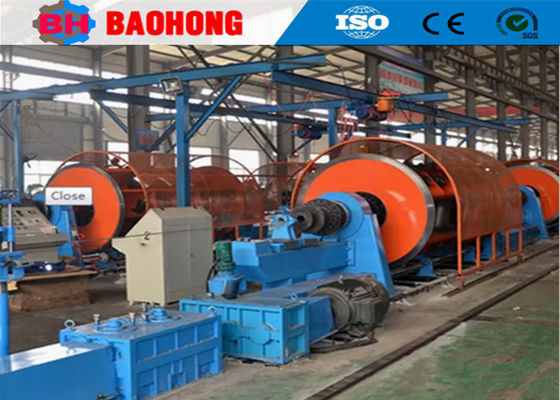 500 630 710mm Stijve typedraad en Kabel die Machine Snelle Levering vastlopen Met geringe geluidssterkte