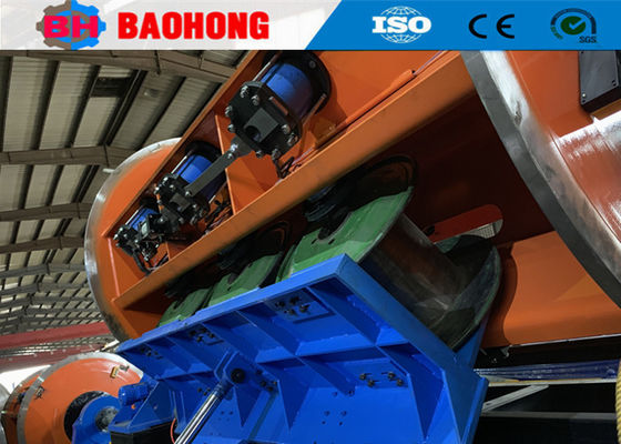 500mm Bobbin Automatic Rigid Frame Wire en Kabel die Machine 253RPM vastlopen
