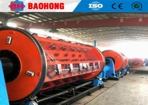 PLC de Stijve Vastlopende Machine van de Draadkabel met 710mm Spoel 69m/Min