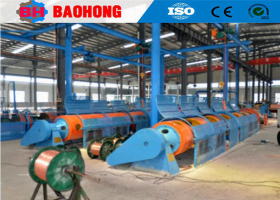 Staalkabel het Tubulaire Vastlopen /Cable die Machine met Pneumatische Rem maken