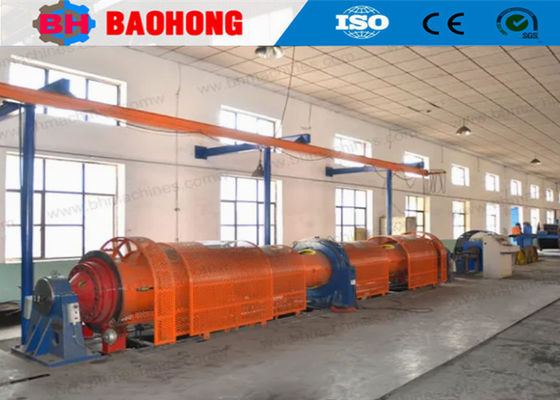 Buisvormig type gevlochten draad en kabelmachine met spoel van 500 mm