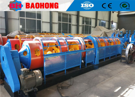Het Tubulaire Type Wire&amp;Cable die van hoge snelheidskoper Machine met 200mm Spoel vastloopt