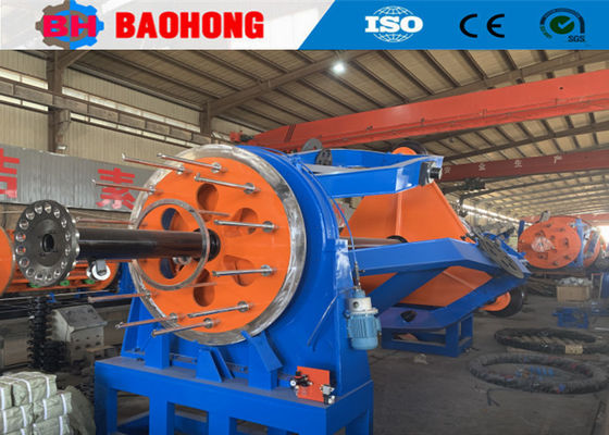 1250mm van de de Machine Hoge Precisie van het Trommeluit de roulatie halen het Materiaal van de de Kabelproductie