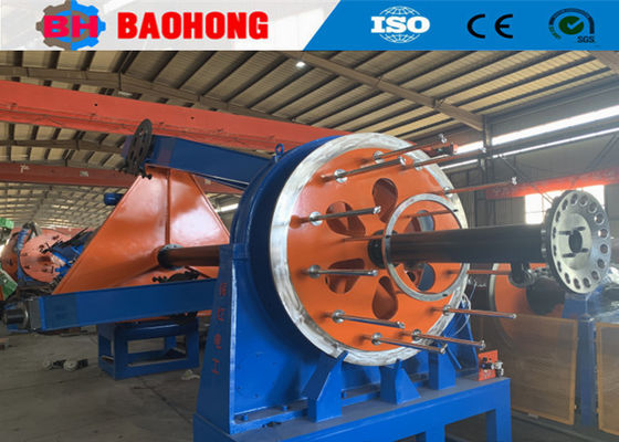 Planetarische Wiegtype het Uit de roulatie halenmachine 1400mm Trommeldraad die Machine maken
