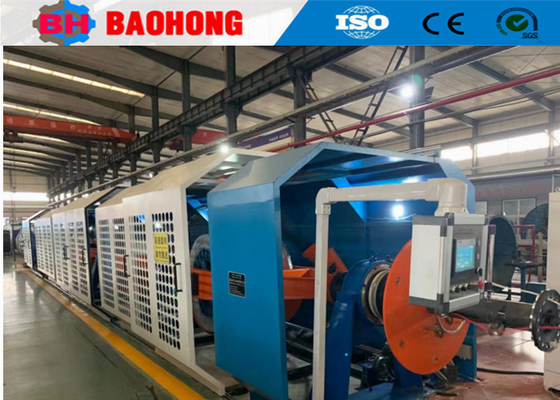 Skip Type de Machine 1000rpm van Al Steel Wire Cable Stranding het Roteren