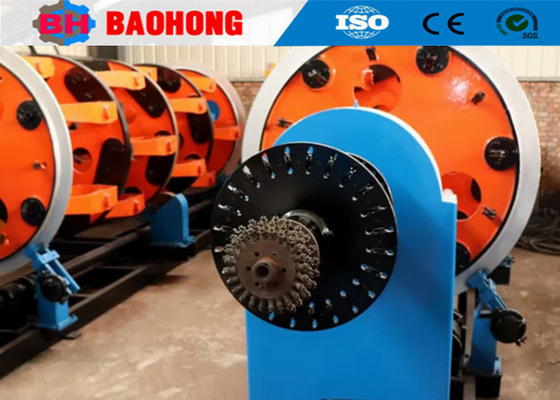 Van de Pantseringsmachines van de staaldraad Wiegtype Hoge Roterende Snelheid
