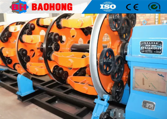 Van de de Kabel Planetarische Pantsering van de staaldraad Machine 400/24+24 Stabiele Structuur