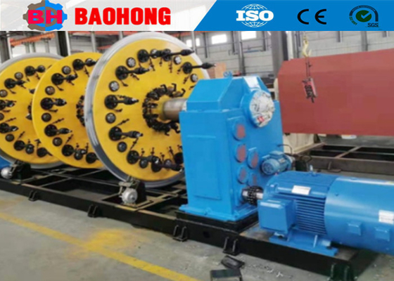 Staaldraad Mesh Cable Armouring Machine Dia 4mm voor het Verdraaien