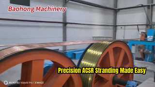 Hoge precisie stijve strandingmachine voor ACSR-productie